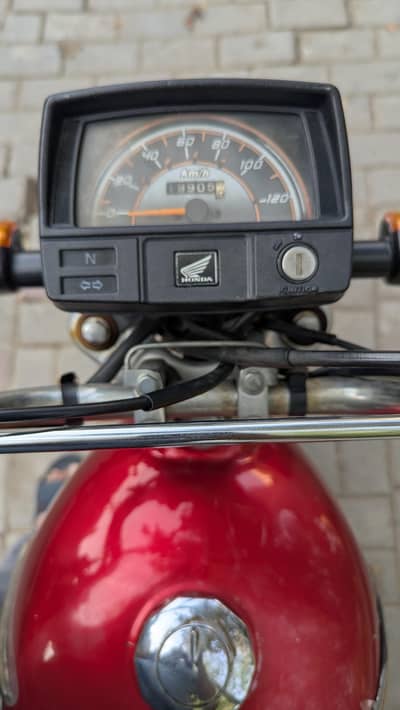 Honda CD 70 Red Colour 2022 model