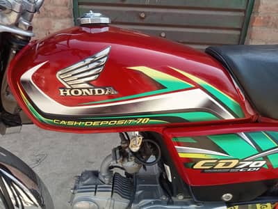 Honda CD 70 2022 model total genuine condition 10/10 documents clear h