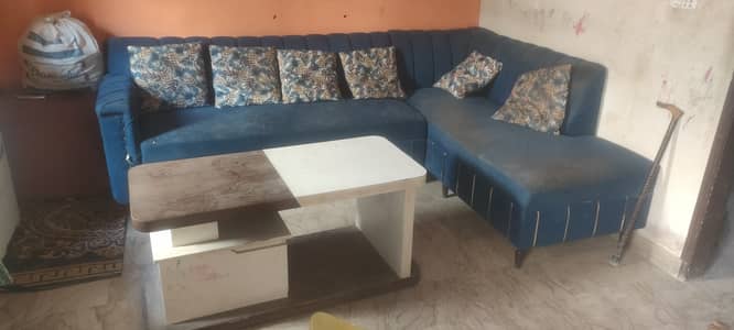 6 Seat Sofa Set With Table