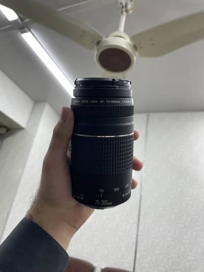 Canon 75-300mm Zoom Lens for DSLR