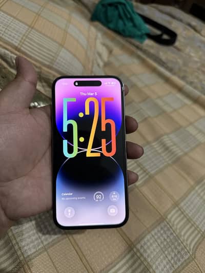 IPhone 14 Pro 256Gb - PTA Approved- With Box