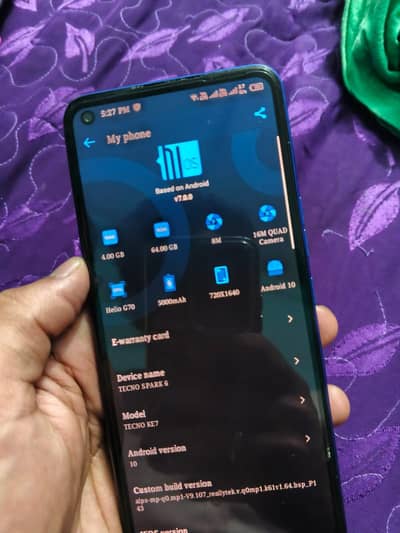 tecno spark 6 4/64 (03034139219)