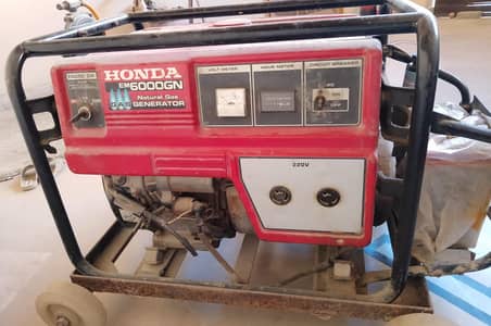 Honda Em6000 Em 6000GN  Natural Gas Generator