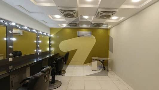 Parlor Setup For Rent In KDA Market Gulshan-e-Iqbal Block 3