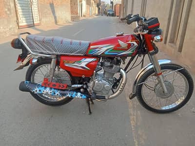 Honda CG 125 23 Model Punjab registered