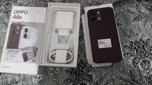oppo A6s 8/256 full new 2 day use urgent sale