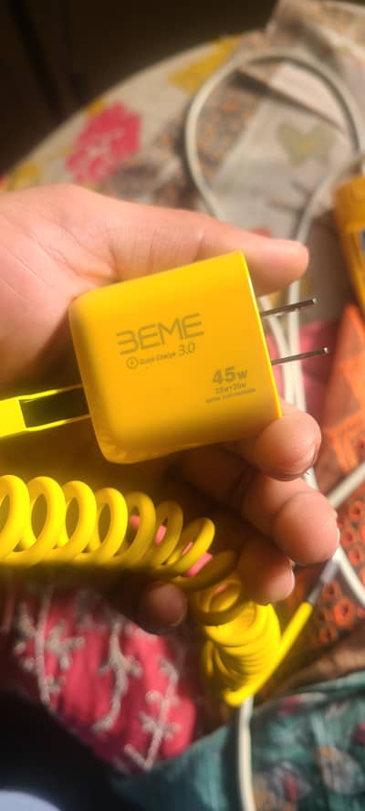 Beme 45 watt charger Orignal withe data cable