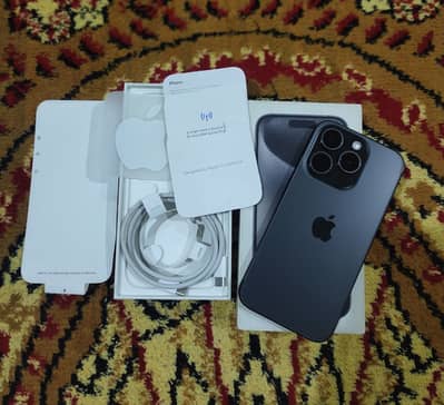 15 Pro 256gb Factory Unlock, Complete Box