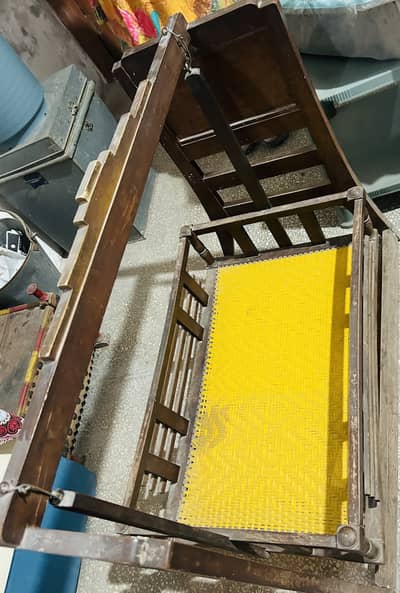 Wooden Baby Cradle / Swinging Baby Cot — Traditional