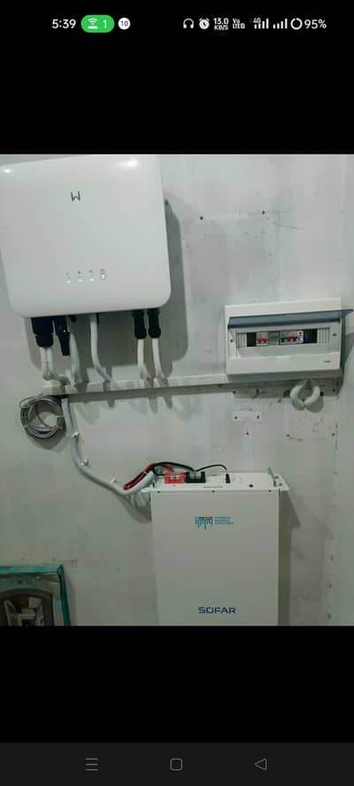 Used Solar inverter 6kw hybrid Company Goodwe for sale