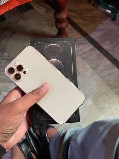 iphone 12 pro max non pta factory battery 82 256gb gold box ka sat