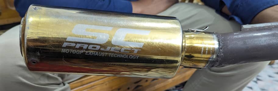 125 Exhausts SC project