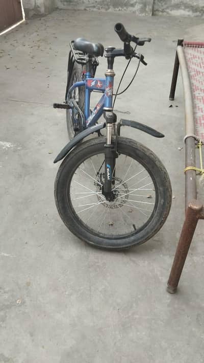 one week use new bicycle