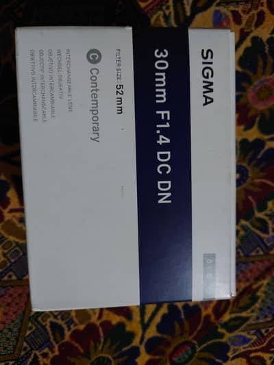 Sigma 30 mm f 1.4 Sony E mount  with box