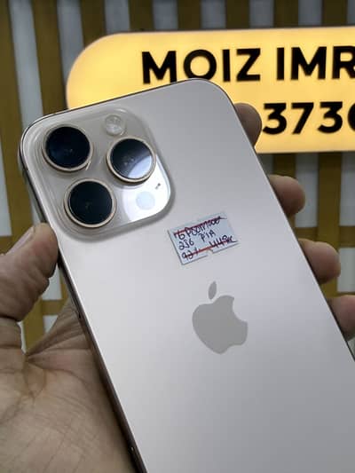 Apple Iphone 16 Pro maxx 256GB Official PTA