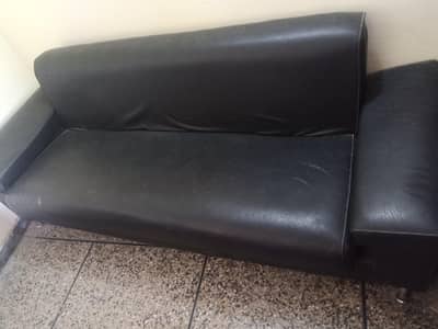 leather sofabed