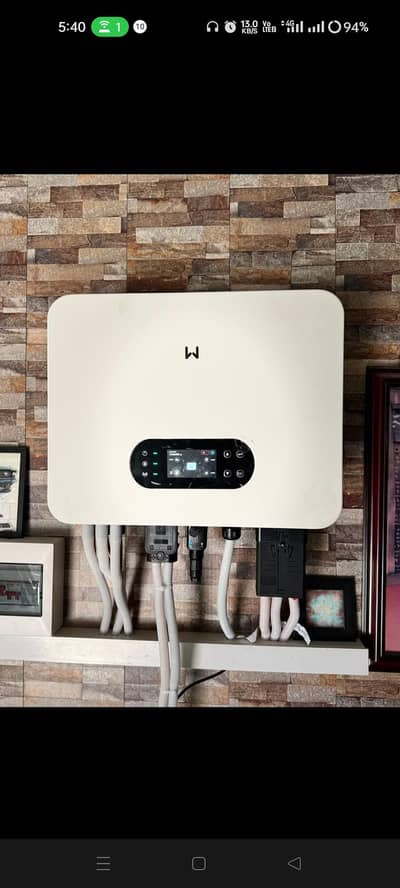 10kw solar hybrid inverter Goodwe used but almost brand-new for sale