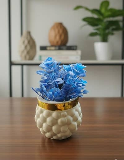Artificial Flower Pot Decor