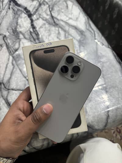 Iphone 15 Pro Max PTA DUAL PHYSICAL With Box