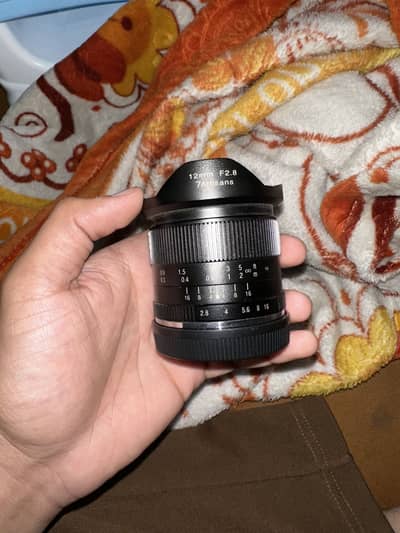 Wide lens 12mm