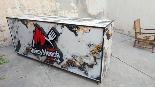 fornt counter for sale  with led lights