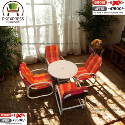 UPVC Miami Outdoor Chair – Garden / Lawn / Café / Restaurant Chair