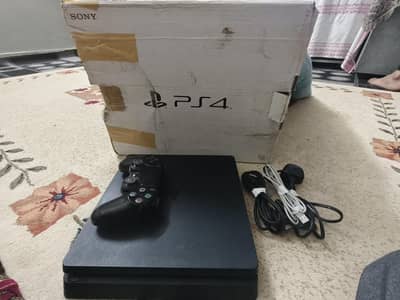 PS4 slim jailbreak 500GB soft v12.52 sealed console games installed