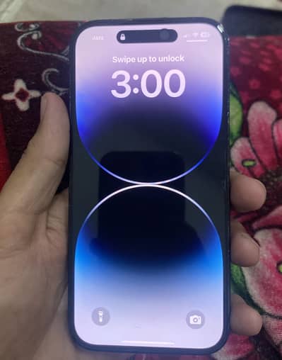 Iphone 14 pro 256gb pta approved neat & clean bettery 84