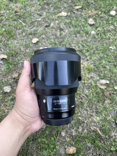 85 mm f1.4 sigma