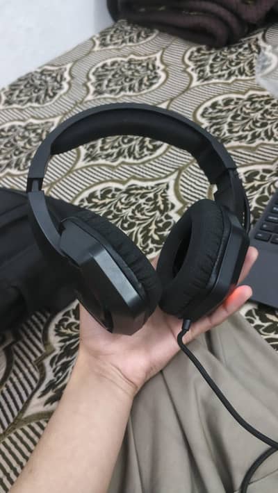 Gaming mouse and headphones. Bloody Mouse and headphones