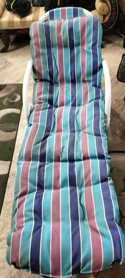 Lounger chair, poolside chair, PVC