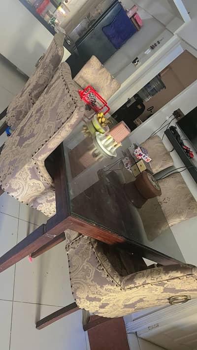 DIning Table with 6 chairs