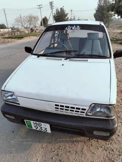 Suzuki Mehran 1991, Good  car, Original documents