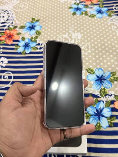 Iphone 15 pro 128 gb pta approved physical +esim