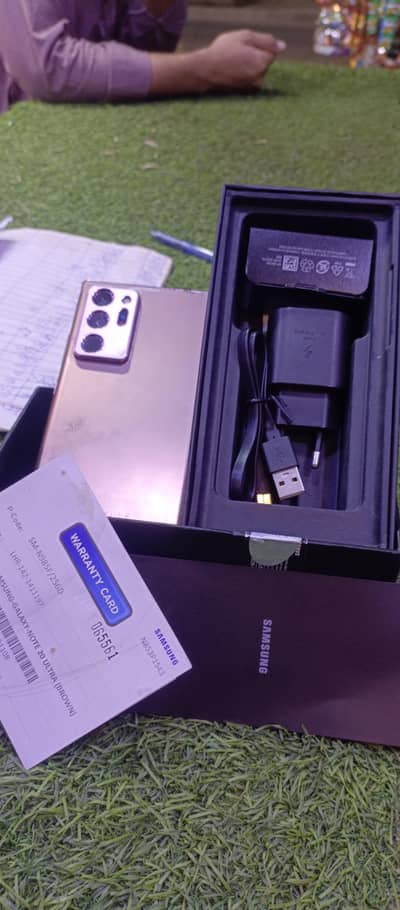 note20 ultra 256gb seald with box officiall appro6