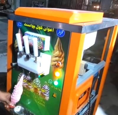 DOUBLE FLAVOUR ICE-CREAM CONE MACHINE in Jhang