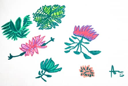 FLOWERS DESINGING FASHION