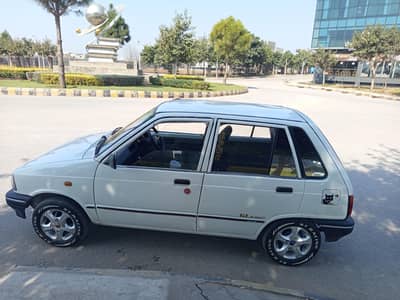 White Mehran good condition small city car