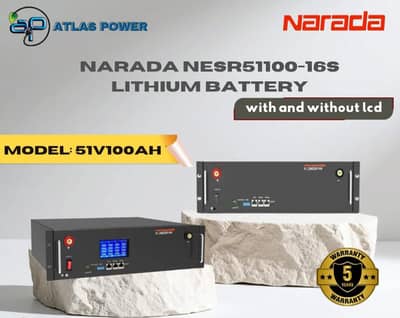 NRADA NESR 51V 100Ah Lithium Battery  Solar Systems  Ke Liye Best