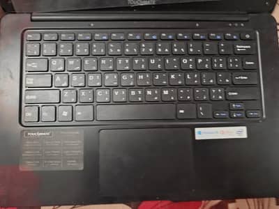 Touchmate Atom laptop 2gb ram 32gb rom