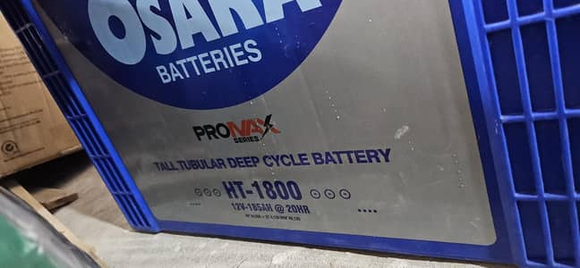 Osaka HT-1800 tubolar battery