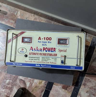 10,000 watts Automatic voltage stabilizer