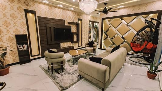 10 Marla Fully Luxury Stylish Spanish Style Brand New Fully Furnished Upper Portion Available For Rent In Johar Town Lahore