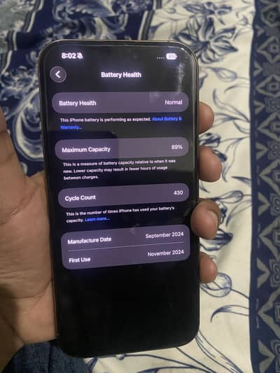 IPHONE 16 pro max jv with box | 512 GB ALL OK