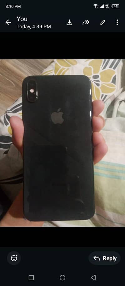 XS MAX PTA APPROVED 64 GB OFFICIAL BATTERY HEALTH 75 SCREEN CHANGE