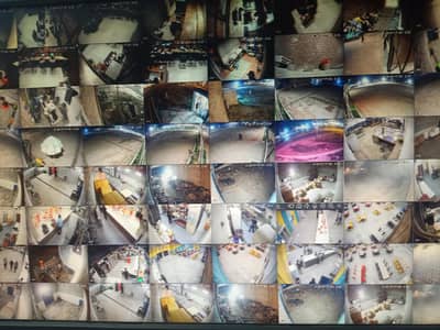 CCTV camera installation basic networking IP configuration LAN wiring