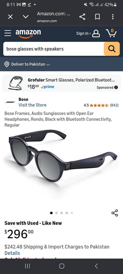 Orignal Bose SunGlasses . . .