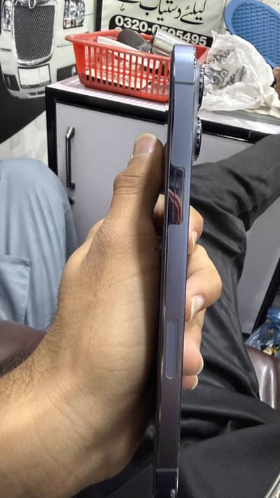 I phone 13 pro max non pta jv syara blue 128 gb