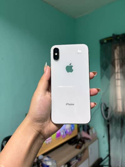 iPhone X pta approved with box my WhatsApp number 0331/41/89/217