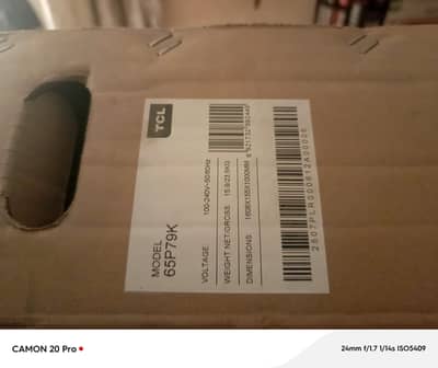 Tcl LED 75,INCH  p79k model